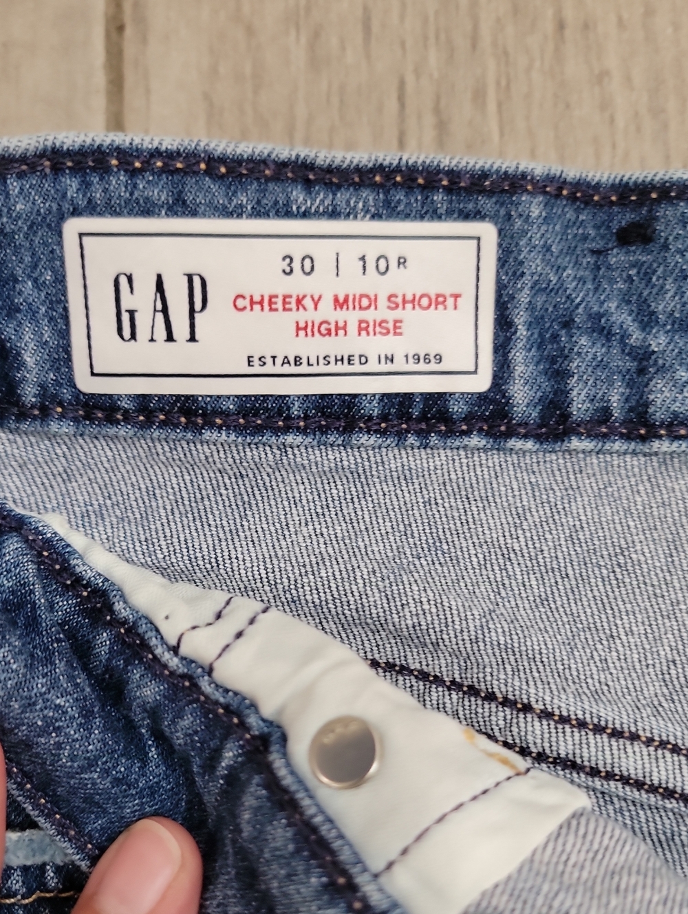 Midi Shorts High Rise - Picture 5 of 8
